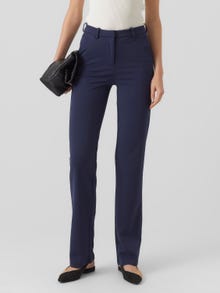 Vero Moda VMZAMIRA Taille moyenne Pantalons -Navy Blazer - 10263670