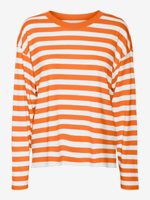 Vero Moda VMONELLI T-shirts -Orange Peel - 10263883