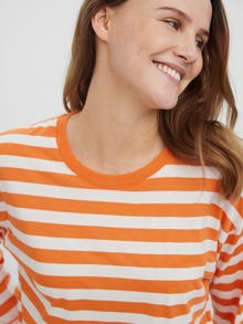 Vero Moda VMONELLI T-Shirt -Orange Peel - 10263883