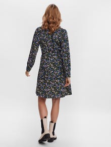 Vero Moda VMABBY Lange jurk -Black - 10264356