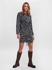 Vero Moda Avar lõige Ümmargune kaelus Top -Black - 10264369