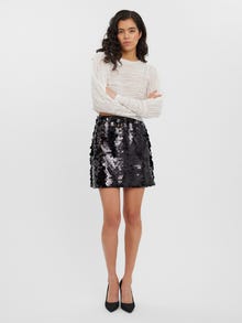 Vero Moda VMGLOURIOUS Kurzer Rock -Black - 10264448