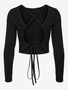 Vero Moda VMVALENTINA Top -Black - 10264450