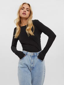 Vero Moda VMVALENTINA Top -Black - 10264450