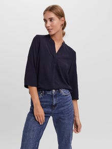 Vero Moda VMELVA Marškiniai -Night Sky - 10264727