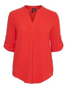 Vero Moda VMELVA Top -Goji Berry - 10264727