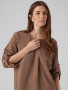 Vero Moda VMELVA Top -Brown Lentil - 10264727