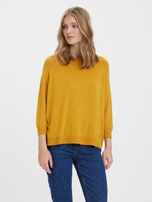 Vero Moda VMNELLIE Sweter -Golden Yellow - 10264755