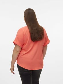 Vero Moda VMCELVA Overhemd -Georgia Peach - 10264798