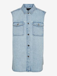 Vero Moda VMPHILINA Otw Gilet -Light Blue Denim - 10264828