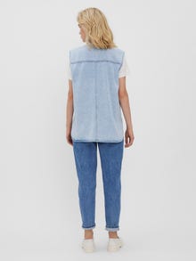 Vero Moda VMPHILINA Otw Gilet -Light Blue Denim - 10264828