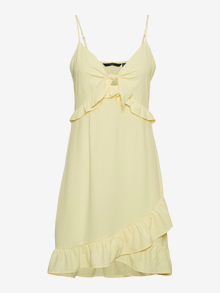 Vero Moda VMLEE Kurzes Kleid -Lemon Meringue - 10264887