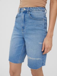 Vero Moda VMREBECCA Shortsit -Medium Blue Denim - 10264927