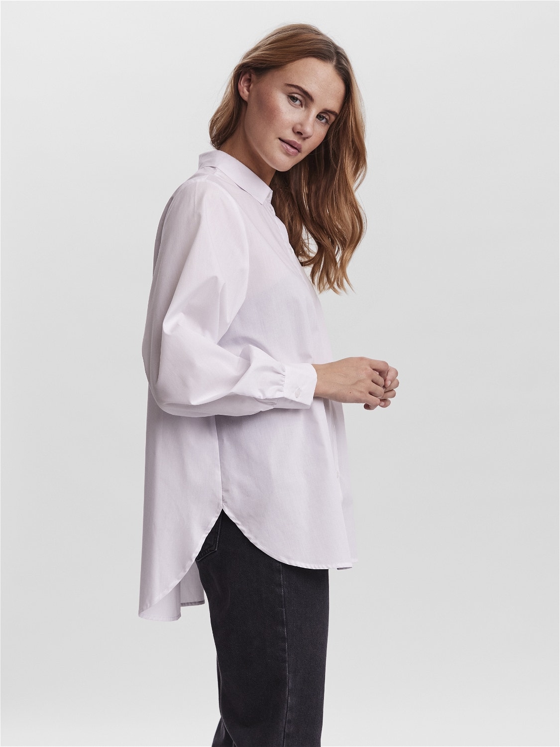 Vero Moda VMELLA Skjorte -Bright White - 10264952