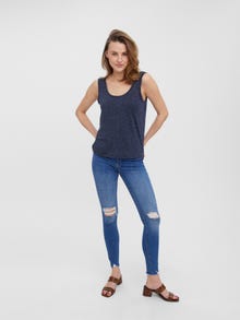 Vero Moda VMJUNE Tank-Top -Navy Blazer - 10264990
