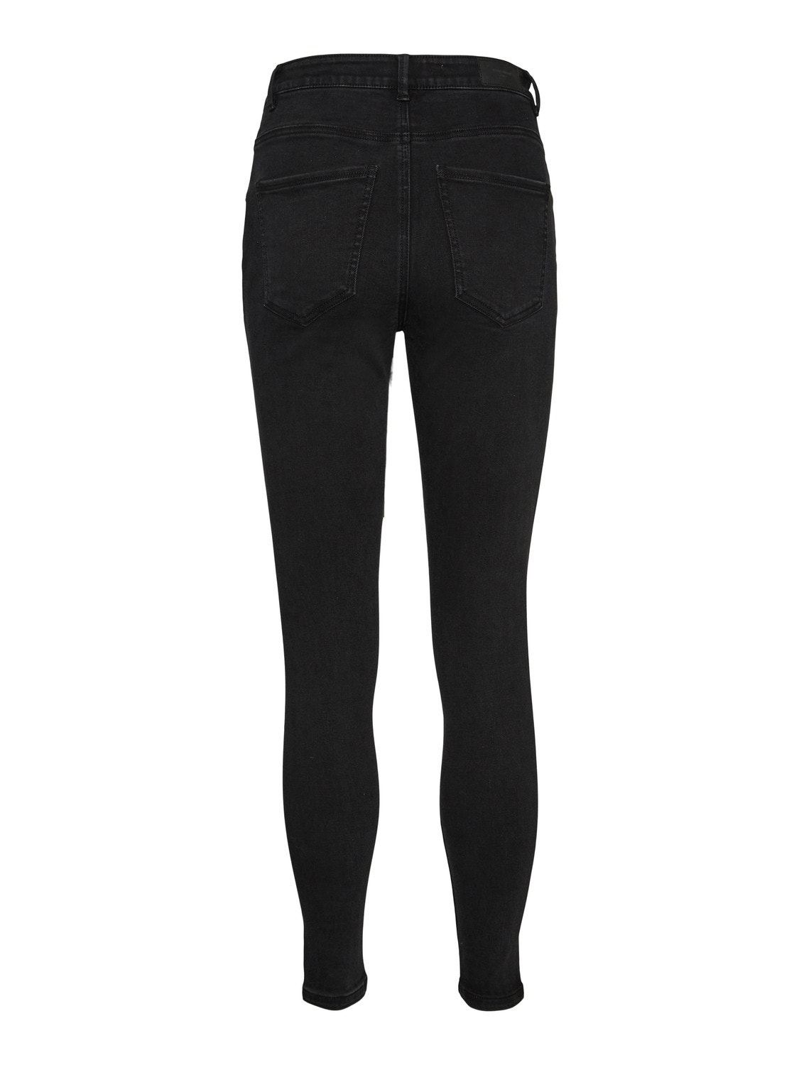 Vero Moda VMSOPHIA High rise Skinny Fit Jeans -Black Denim - 10265007