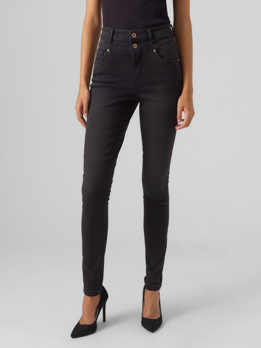 Skinny Fit Jeans Black Vero Moda®