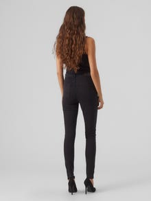 Vero Moda VMSOPHIA High rise Skinny Fit Jeans -Black Denim - 10265007