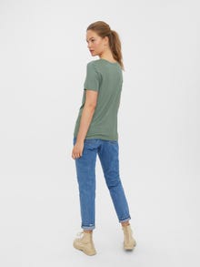 Vero Moda VMFLOWY T-Shirt -Laurel Wreath - 10265009