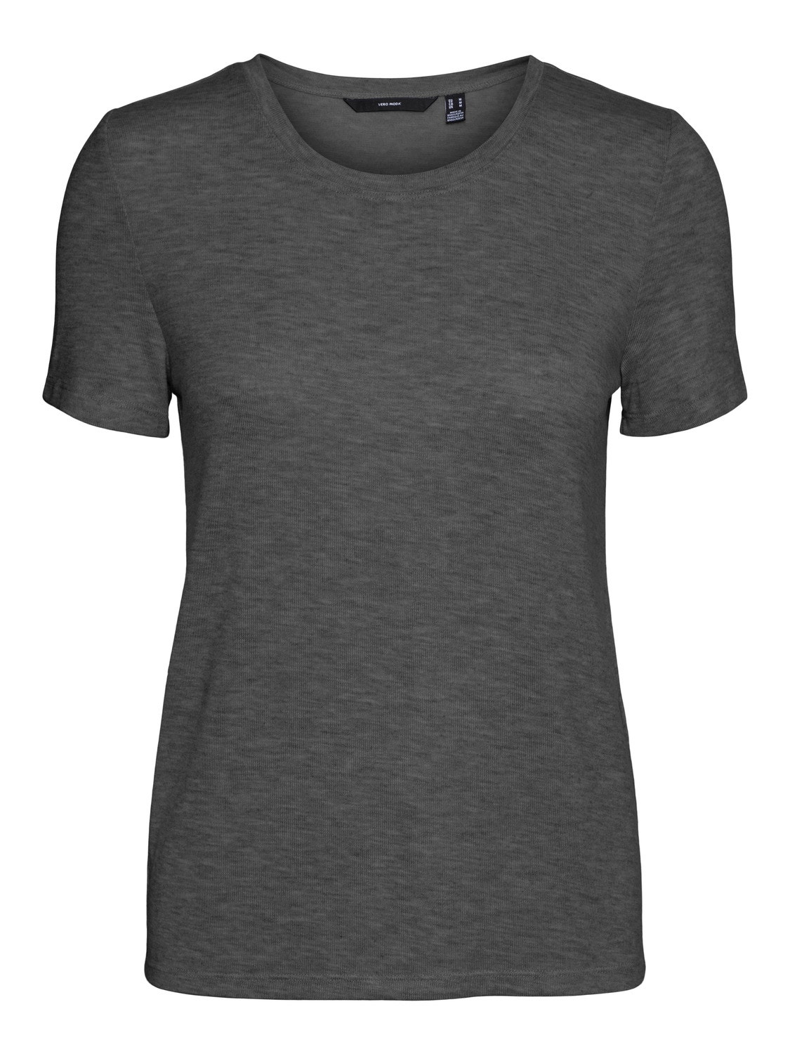 Vero Moda VMFLOWY Camisetas -Dark Grey Melange - 10265009