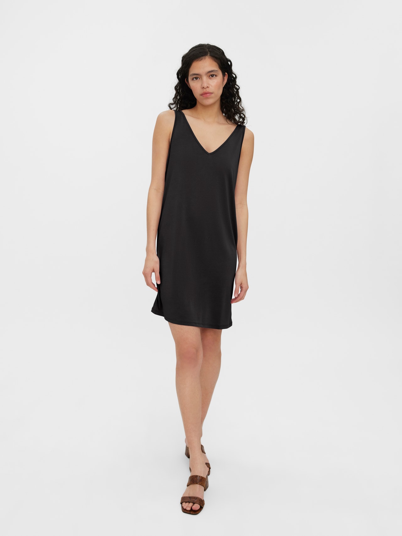 Vero Moda VMFILLI Long dress -Black - 10265015