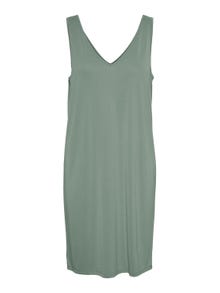 Vero Moda VMFILLI Lang kjole -Laurel Wreath - 10265015