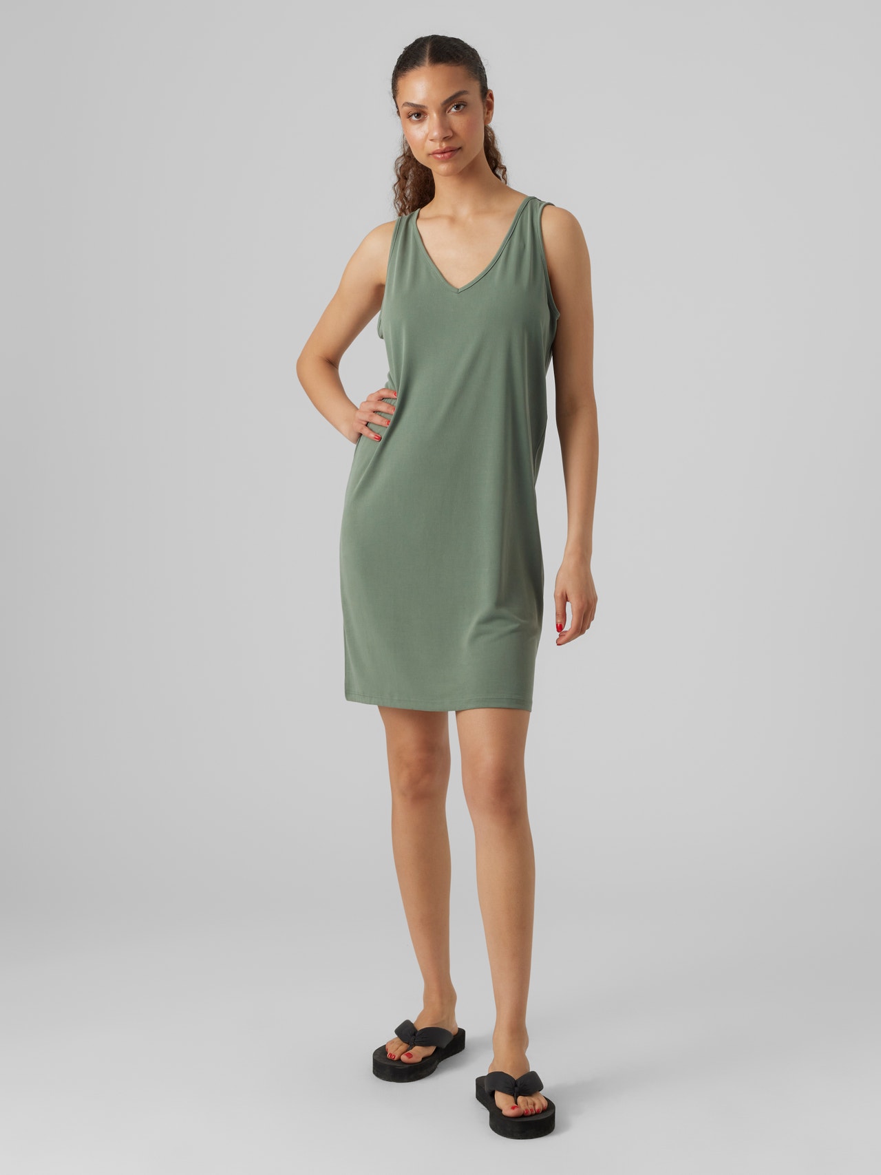 Vero Moda VMFILLI Lange jurk -Laurel Wreath - 10265015