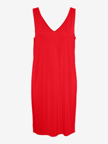Vero Moda VMFILLI Long dress -High Risk Red - 10265015