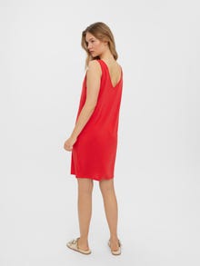 Vero Moda VMFILLI Long dress -High Risk Red - 10265015
