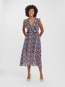 Vero Moda VMLOUI Long dress -Black - 10265162