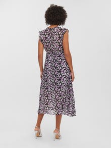 Vero Moda VMLOUI Long dress -Black - 10265162