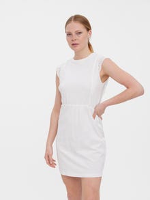 Vero Moda VMHOLLYN Short dress -Snow White - 10265206