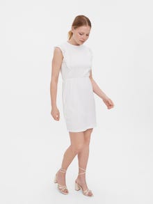 Vero Moda VMHOLLYN Short dress -Snow White - 10265206