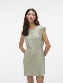 Vero Moda VMHOLLYN Krótka sukienka -Desert Sage - 10265206