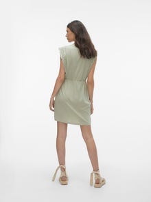 Vero Moda VMHOLLYN Krótka sukienka -Desert Sage - 10265206