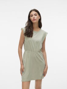 Vero Moda VMHOLLYN Krótka sukienka -Desert Sage - 10265206