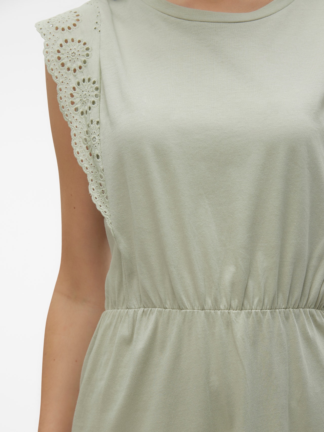 Vero Moda VMHOLLYN Kort kjole -Desert Sage - 10265206