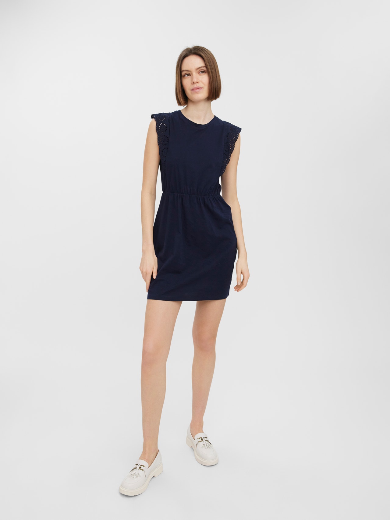 Vero Moda VMHOLLYN Korte jurk -Navy Blazer - 10265206