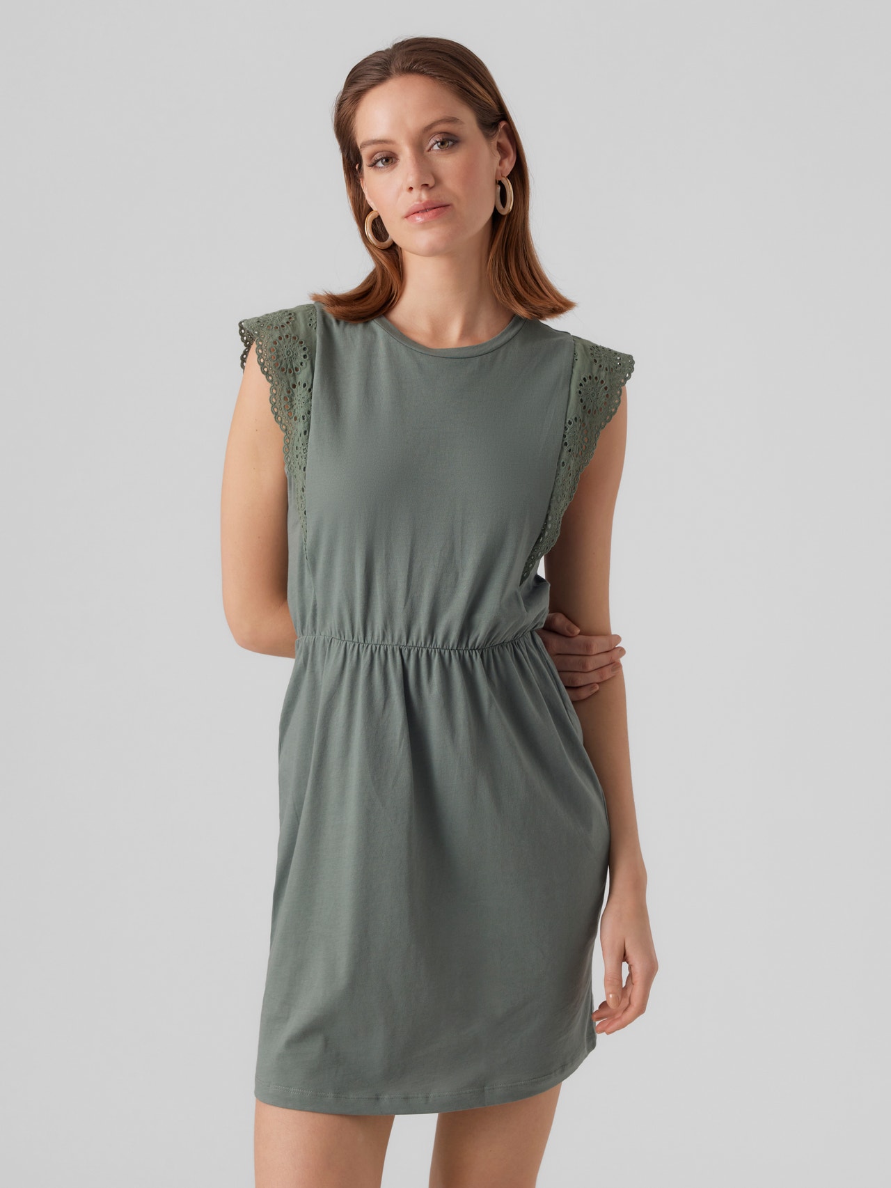 Vero Moda VMHOLLYN Short dress -Laurel Wreath - 10265206