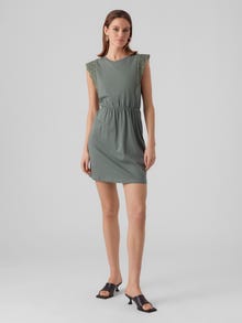 Vero Moda VMHOLLYN Kurzes Kleid -Laurel Wreath - 10265206