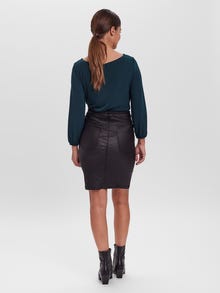 Vero Moda VMNINE Kort nederdel -Black - 10265401