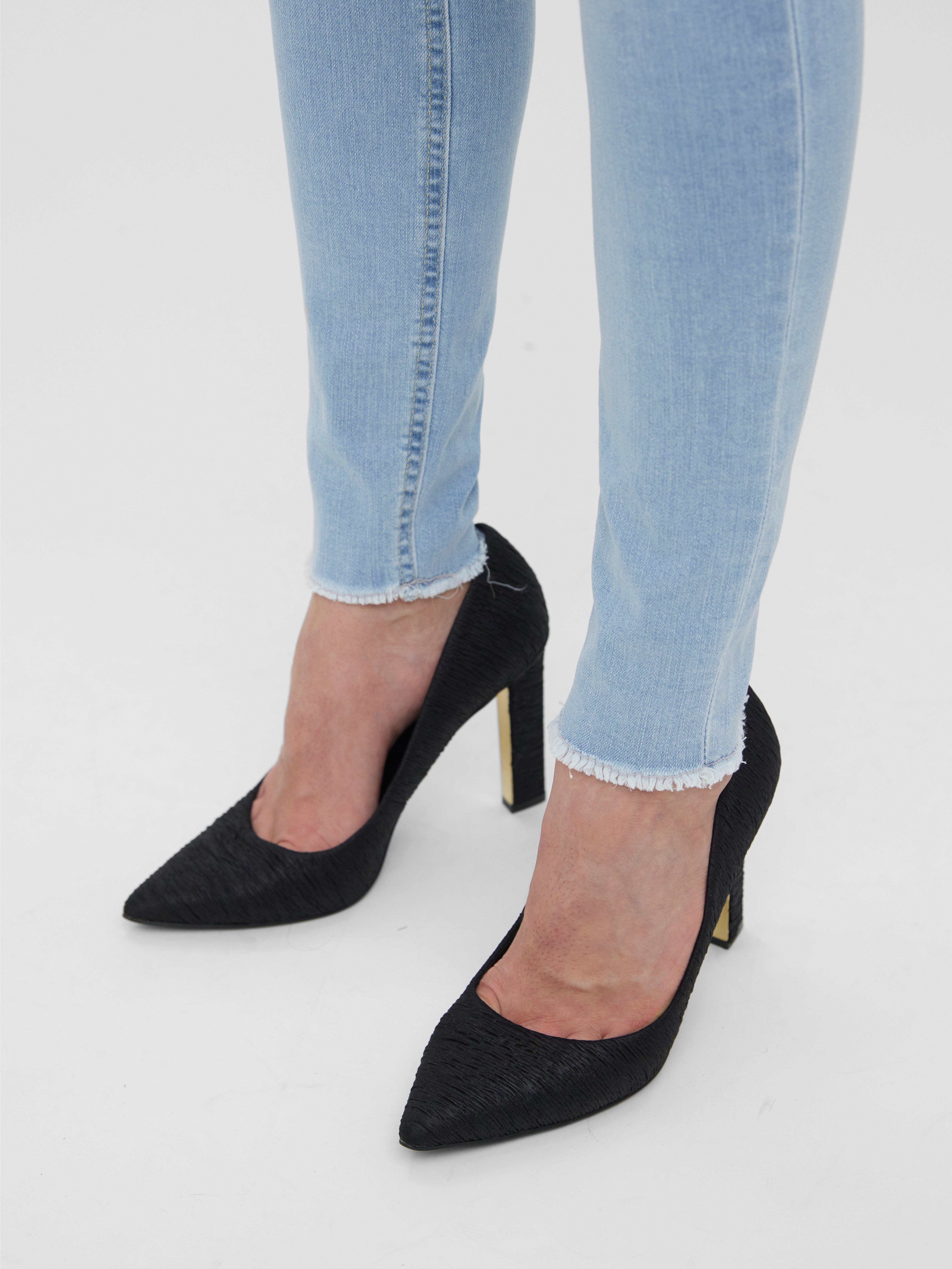 Mid rise sale heels