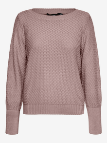 Vero Moda VMWAFFY Pullover -Woodrose - 10265651