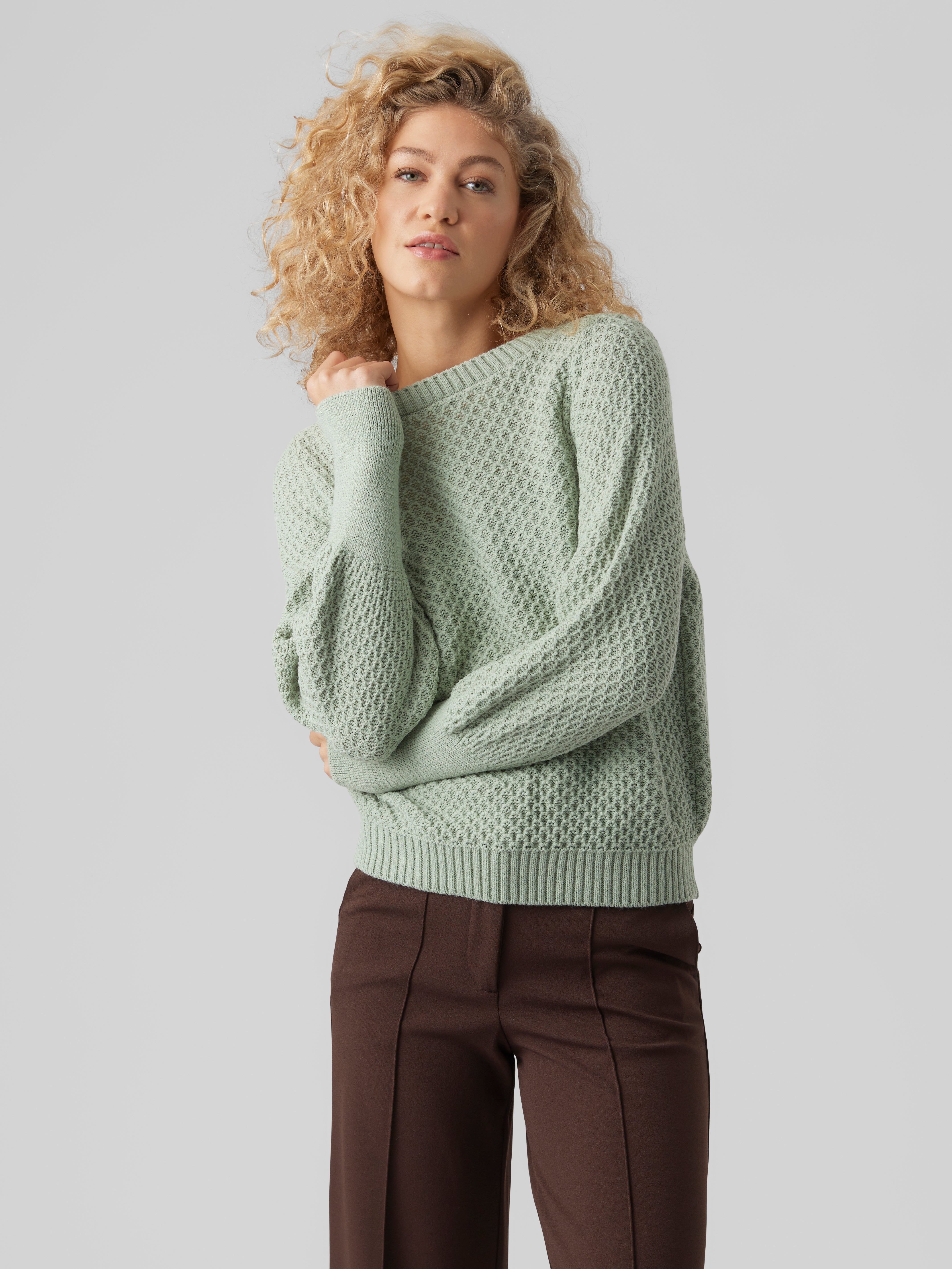 Visiter la boutique Vero ModaVERO MODA Pull en tricot féminin Longline 