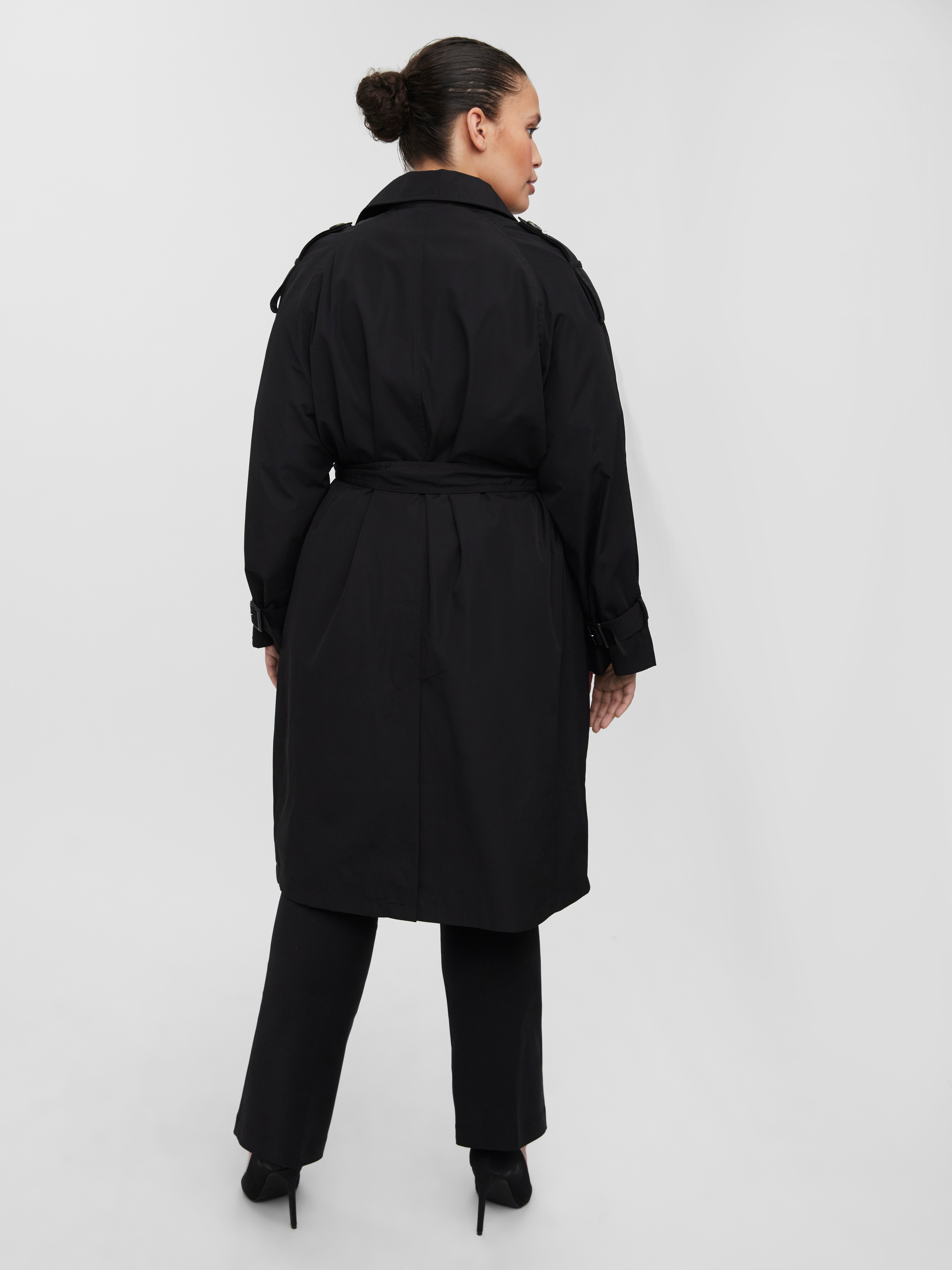 VMRAMONNA Coat Black Vero Moda