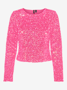 Vero Moda VMFAME Top -Hot Pink - 10265870