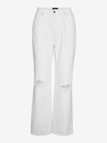 Vero Moda VMKITHY Høj talje Loose fit Jeans -Snow White - 10265972