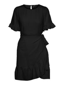 Vero Moda VMHENNA Kort klänning -Black - 10266073