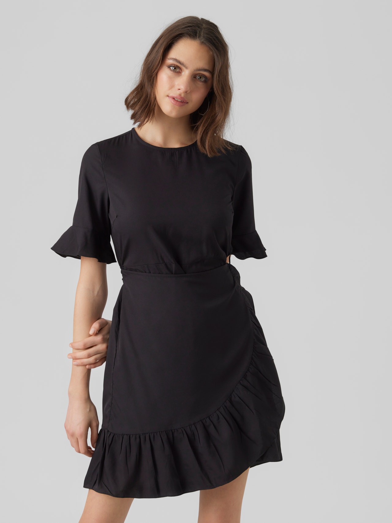 Vero Moda VMHENNA Korte jurk -Black - 10266073