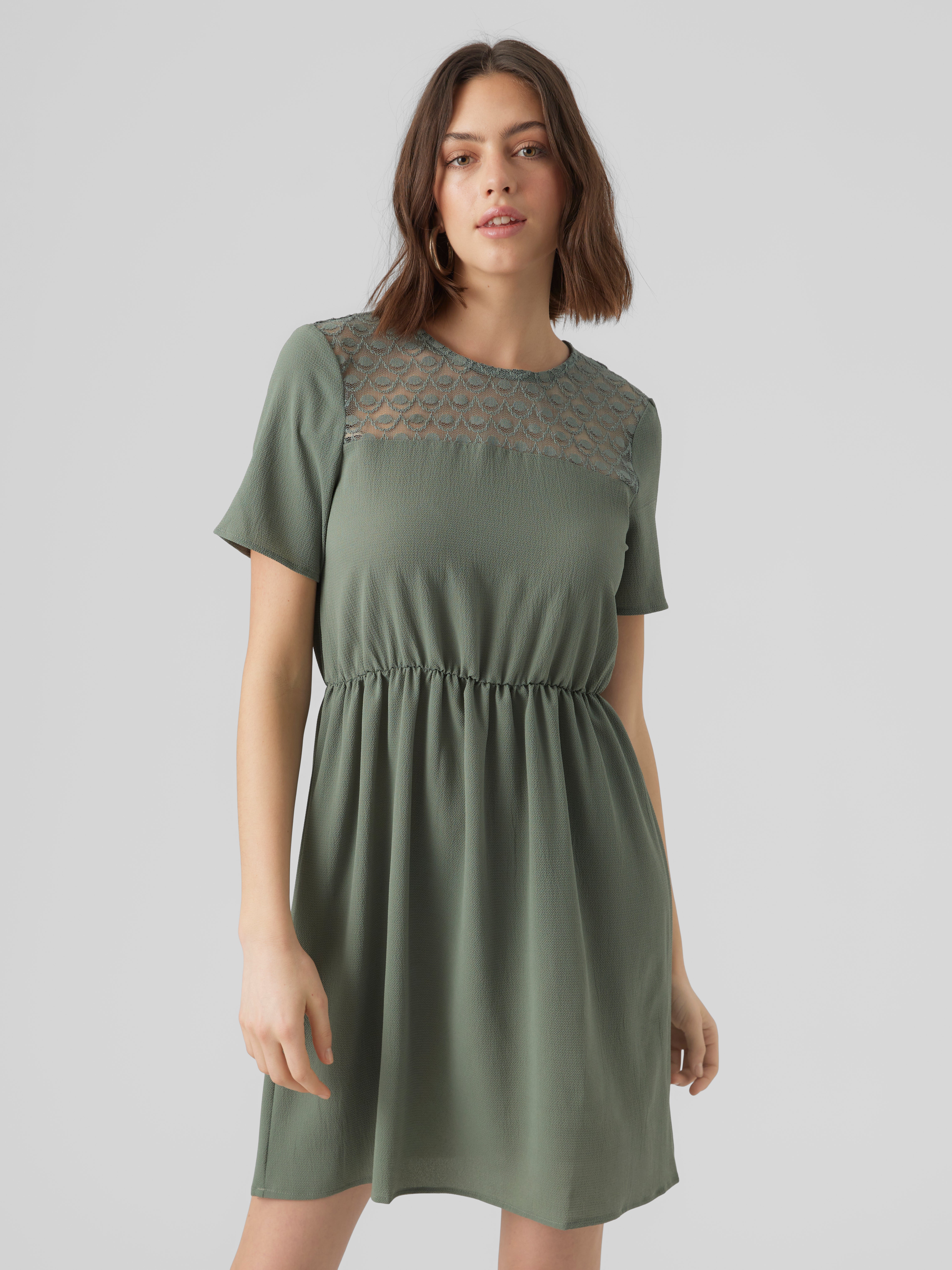 Vero moda clearance khaki dress